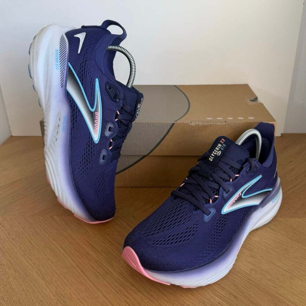 Brooks Glycerin 22 GTS ‘Blue Ribbon/Peacoat’ Women Athletic Sneakers- SZ 6.5